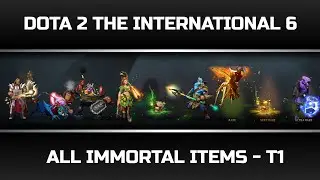 DOTA 2 TI6 ALL IMMORTAL ITEMS TREASURE 1