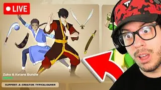 NEW *AVATAR* UPDATE in FORTNITE! (Zuko, Toph and Katara)