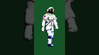 Astronaut walking  