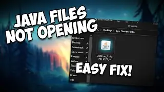 How to Open Java Files that Wont Open (Optifine,Shaders,Forge)