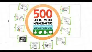 500 Social Media Marketing Tips Book Trailer 2013 | Social Media Strategy Kindle EBook