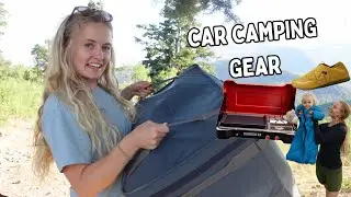 EVERYTHING I BRING CAR CAMPING | CAMPING WITH 2 KIDS