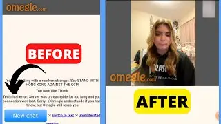 How to solve omegle technical error problem 2022 | Omegle server unreachable for too long
