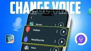 How to Change Your Voice on iPhone After iOS 18 Update | Use Different Voice Sound Effects