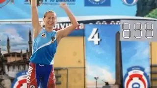 Absolute record in snatch with the 24 kg kettlebell among women - 200 reps in 10 minutes!