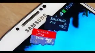 Samsung Galaxy S4 IV: How to Install & Format a Micro SD Card, 64GB?