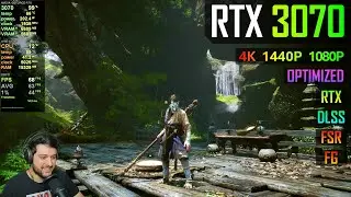 RTX 3070 - Black Myth: Wukong - DF Optimized Settings, RT, DLSS, FSR FG!