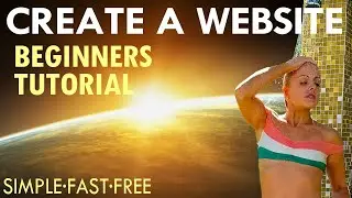 How To Create A Website For Free 2024 - An Ultimate Website Tutorial For Beginners
