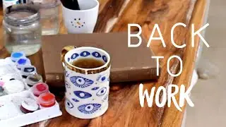 Getting BACK TO ART after a break - ARTIST VLOG