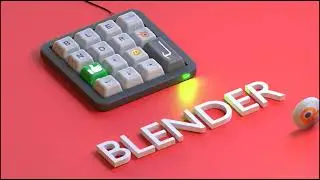 I Made a Mini Keyboard in Blender