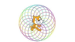 How to draw a Circle Based Pattern in Scratch and Pictoblox|