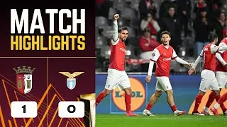 Braga - Lazio | 1-0 | Highlights | Europa League 2024-25 | braga lazio