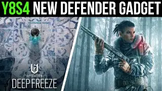 FIRST LOOK at NEW Defender Freezing Gadget - Rainbow Six Siege Operation Deep Freeze