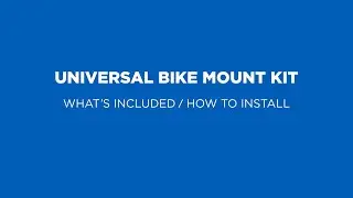 Quad Lock How To - Universal Smartphone Bicycle Mount (2019)