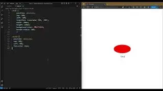 CSS Tutorial: Oval Shape 