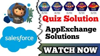AppExchange Solutions | Salesforce Trailhead | Quiz Solution