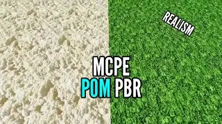 TEXTURA POM PBR VANILLA ACCURATE 128X128 - Nori Shaders MCPE 1.18+