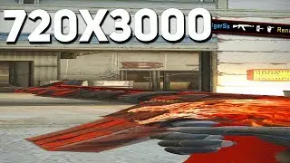 720x3000 — ТОЛЬКО 0.001% КСЕРОВ ИГРАЛИ НА ТАКОМ РАЗРЕШЕНИИ В CS:GO