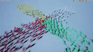 Unreal Engine AI Crowd Example Video