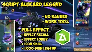 NEW UPDATE!!! SKIN ALUCARD LEGEND FULL EFFECT FREE | VERSI ZARCHIVER