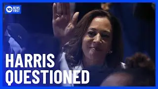 Kamala Harris Sits Down For First Interview Since Biden Drop-Out |10 News First