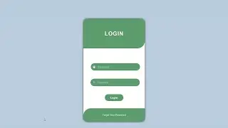 how to create login form in html and css make login form design