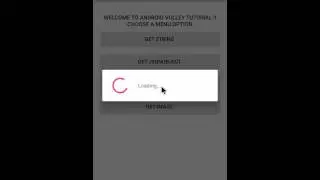 Android Volley Tutorial