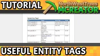 Useful Entity Tags | MCreator