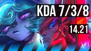 VEX vs YONE (MID) | 7/3/8 | KR Challenger | 14.21
