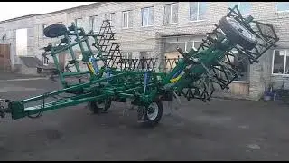 Культиватор КПК 8 перевод в транспортное положение