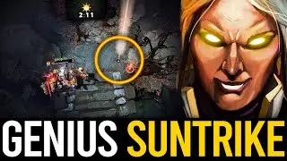 GENIUS SUNSTRIKE!! EPIC INVOKER 30 KILLS vs TINKER MID | Dota 2 Invoker