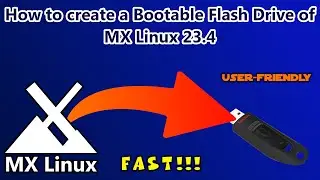 How to make a MX Linux Bootable Flash Drive with Windows 