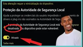 COMO RESOLVER a PROTEÇÃO de AUTORIDADE de SEGURANÇA LOCAL ESTÁ DESATIVADA? MESMO ESTANDO ATIVADA!