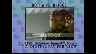 1999 Botha Vs  Briggs at Trump Taj Mahal Pay Per View Commercial