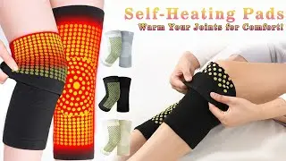 Next-Level Knee Pads 🧲 Warmth & Comfort Combined!