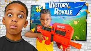 EVERY KILL DJ GETS = $100 CHALLENGE IN FORTNITE **KYRIE GOT JEALOUS**