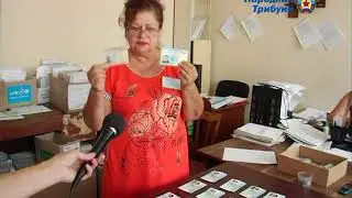 Выдача новых проездных документов в Перевальском районе