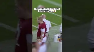 DON’T KNOW WHO WAS MORE DISRESPECTFUL 🤷 🏈