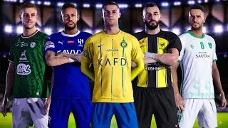 OPTION FILE - Rosh Saudi League - Arábia Saudita PES 2021