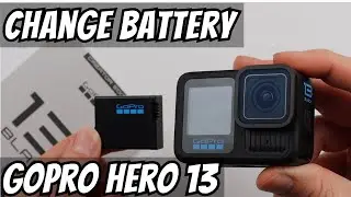 How to Insert & Remove Battery GoPro Hero 13 Black