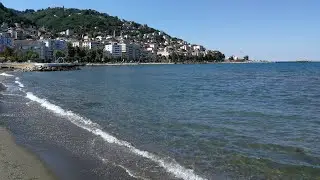 Muhteşem Karadeniz ve Ordu Manzarasında Huzur Veren Dalga Sesi |Relaxing Sea Wave Sound (No Effect)