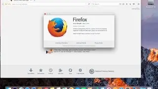 How to update firefox on a Mac