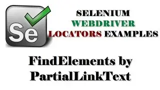 Selenium Tutorials | Selenium Script to Locate Elements by Partial Link Text