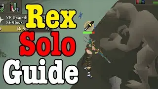 OldSchool Runescape - Beginner's Guide To Soloing Dagannoth Rex w/ Loot From 100 Dagannoth Rex Solo