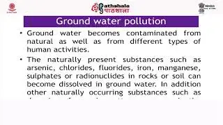 M-27. Water Pollution-I (Surface and Groundwater Pollution)