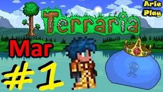 Первое оружие, броня и мини Босс! Прохождение Terraria 1.4.2.2 Магом | Террария (Journey's END) #1