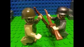 Lego драка: нацист против солдата