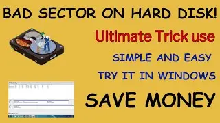 Bad Blocks on Hard Drive | Bad Sector on Hard Disk Repair | 