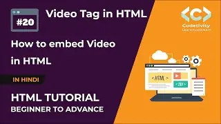 Video Tag in hindi | How to embed video in html |  Video Tag in html