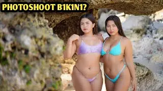 PHOTOSHOOT B!K!N! BARENG OMANG SINDY DI PANTAI || SAWANGAN BEACH